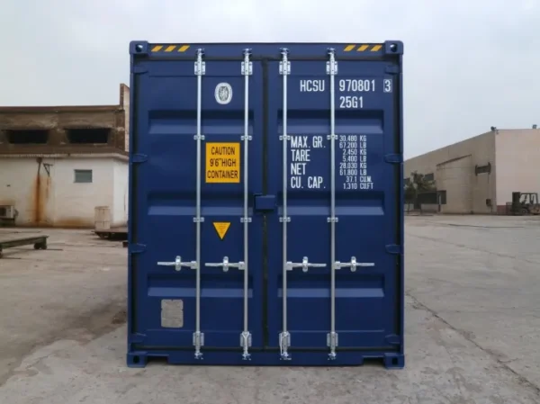 20ft High Cube Shipping Container with Doors on Both Ends