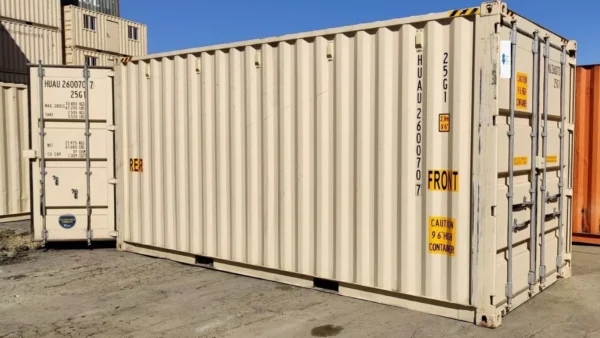 20ft High Cube Shipping Container with Doors on Both Ends - Image 7