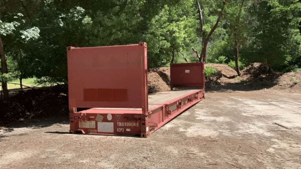 40ft Flat Rack Shipping Container - Image 5