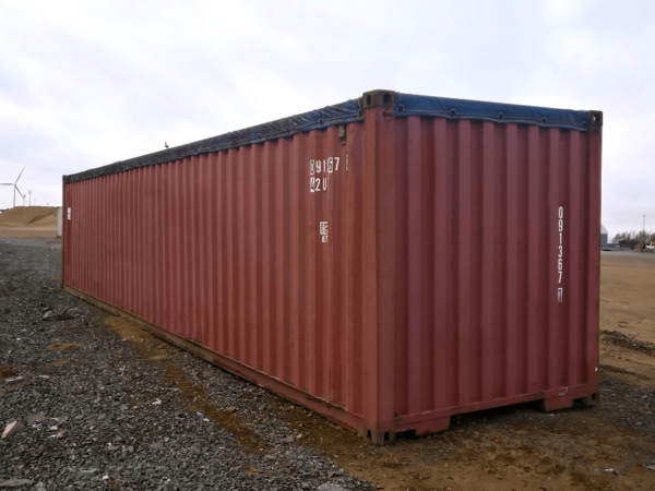 40ft Open Top Soft Roof Shipping Container - Image 4