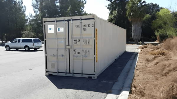 40ft Shipping Container with Doors on Both Ends - Image 4