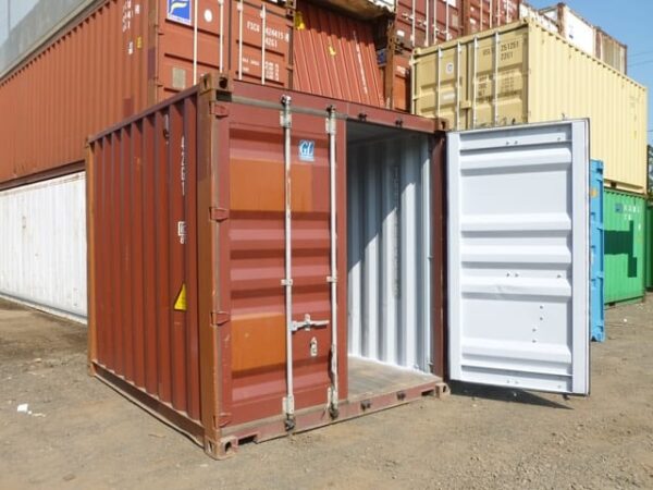 10ft Long Used Fabricated Steel Storage Containers - Image 2