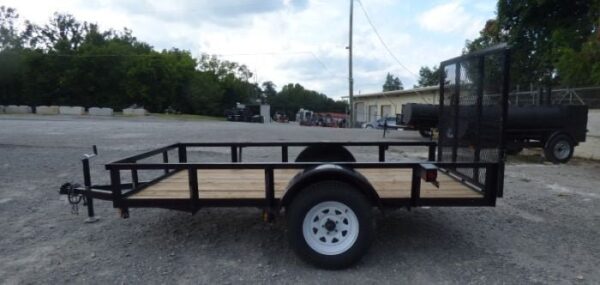 Utility Trailer 5'x10' Spring Assist A-Frame Gate Tire Rack - Image 10