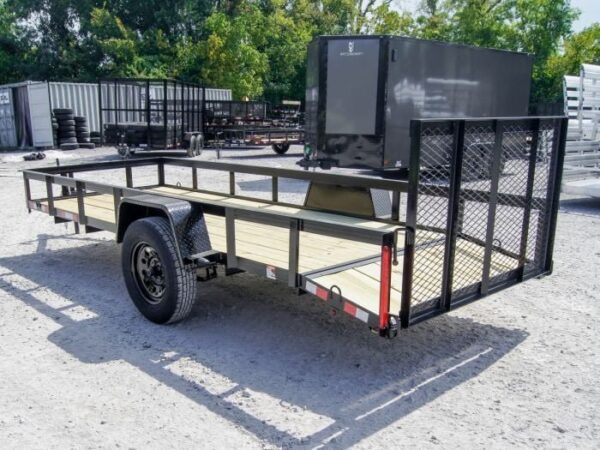 5x14 Dovetail Utility Trailer 3,500lb Axle - Image 3