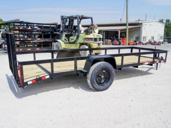 5x14 Dovetail Utility Trailer 3,500lb Axle - Image 5