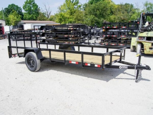 5x14 Dovetail Utility Trailer 3,500lb Axle - Image 6