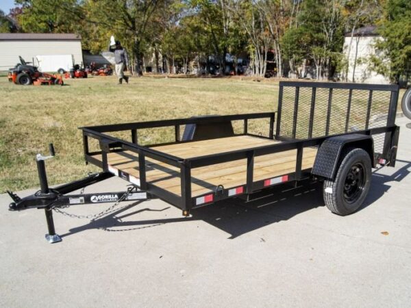 6.4x10 Dovetail Utility Trailer 3,500lb Axle