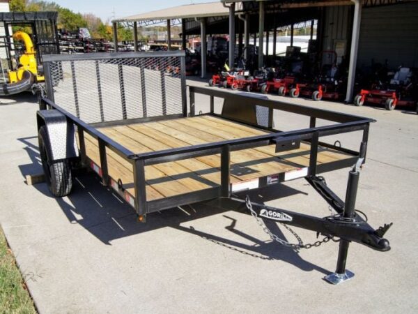 6.4x10 Dovetail Utility Trailer 3,500lb Axle - Image 7