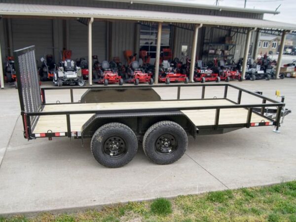 6.4x14 Straight Deck Tube Top Off Road Utility Trailer (2) 3,500lb Axles - Image 8