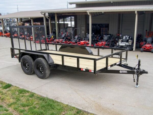 6.4x14 Straight Deck Tube Top Off Road Utility Trailer (2) 3,500lb Axles - Image 9