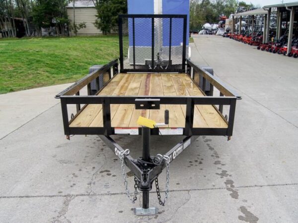 5x14 Straight Deck Utility Trailer Tall Gate 3,500lb Axle - Image 2