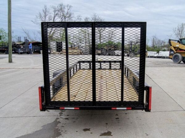 5x14 Straight Deck Utility Trailer Tall Gate 3,500lb Axle - Image 5