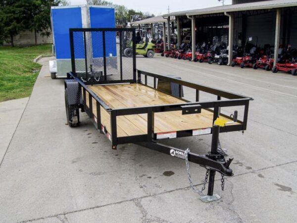 5x14 Straight Deck Utility Trailer Tall Gate 3,500lb Axle - Image 8