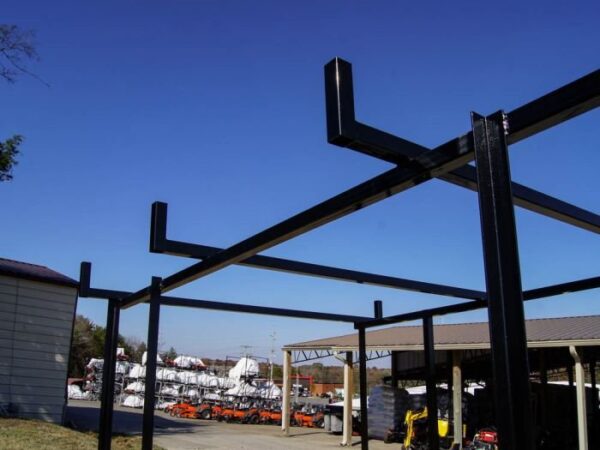 6.4x12 Straight Deck Utility Trailer 6ft Ladder Racks (2) 3500lb Axles - Image 10