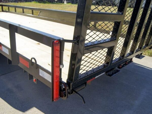 7x20 Heavy Duty Straight Deck Utility Trailer (2) 5,200lb Axles with Brakes - Image 16