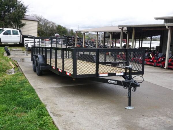 6.4x20 2ft Mesh Sides Utility Trailer Dovetail (2) 3500lb Axle - Image 12