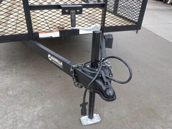 6.4x20 2ft Mesh Sides Utility Trailer Dovetail (2) 3500lb Axle - Image 13