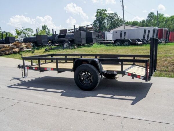 5x12 Dovetail Utility Trailer 3500lb Axle - Image 4