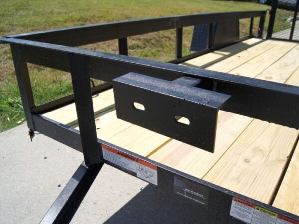 5x12 Dovetail Utility Trailer 3500lb Axle - Image 9