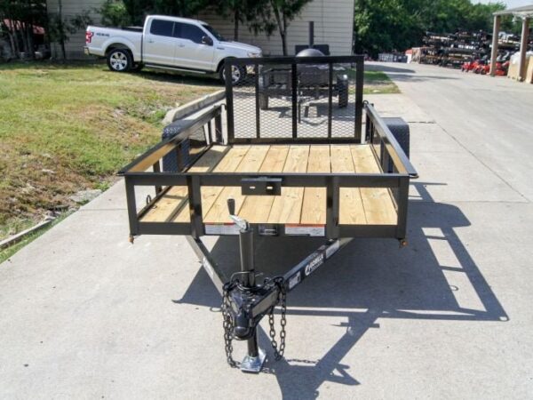 5x10 Dovetail Utility Trailer 3500lb Axle - Image 2