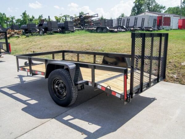 5x10 Dovetail Utility Trailer 3500lb Axle - Image 4