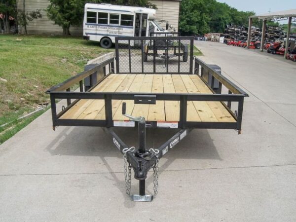 6.4x14 Dovetail Utility Trailer 3,500lb Axle - Image 5