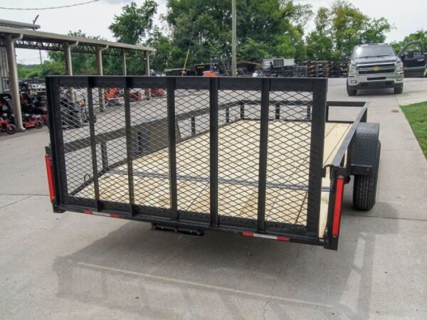 6.4x14 Dovetail Utility Trailer 3,500lb Axle - Image 7