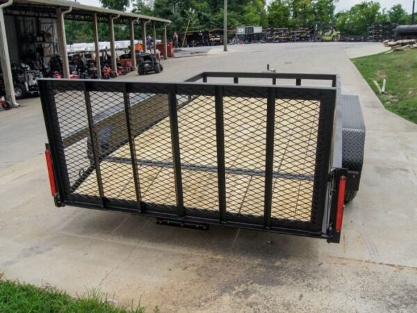 6.4x12 Dovetail Utility Trailer (2) 3500lb Axles - Image 4