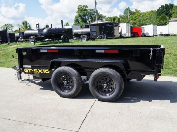 5x10 Hydraulic Dump Trailer with 16" Sides (2) 3500lb Axles - Image 5