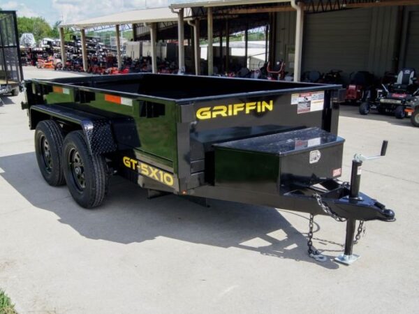 5x10 Hydraulic Dump Trailer with 16" Sides (2) 3500lb Axles - Image 9