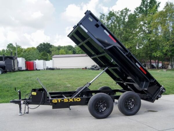 5x10 Hydraulic Dump Trailer with 16" Sides (2) 3500lb Axles - Image 3