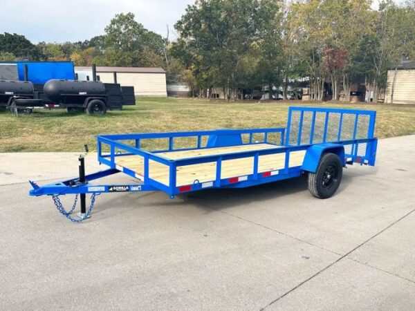 6.4x14 Dovetail Utility Trailer 3,500lb Axle - Image 13