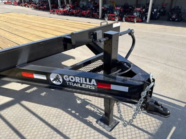 8.5x18 Deckover Trailer (2) 7,000lb Axles with Slide Out Ramps - Image 10