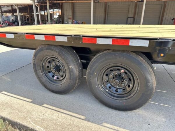 8.5x18 Deckover Trailer (2) 7,000lb Axles with Slide Out Ramps - Image 14