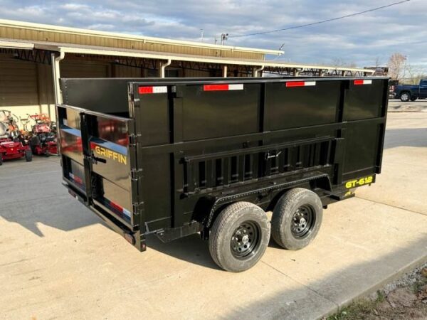 6x12 Hydraulic Dump Trailer with 4ft Sides (2) 5,200lb Axles - Image 6