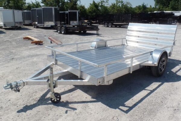 6.4'x12' All Aluminum Straight Utility Trailer 3500 lb Axle - Image 15