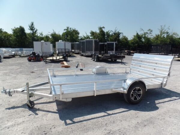 6.4'x12' All Aluminum Straight Utility Trailer 3500 lb Axle - Image 13