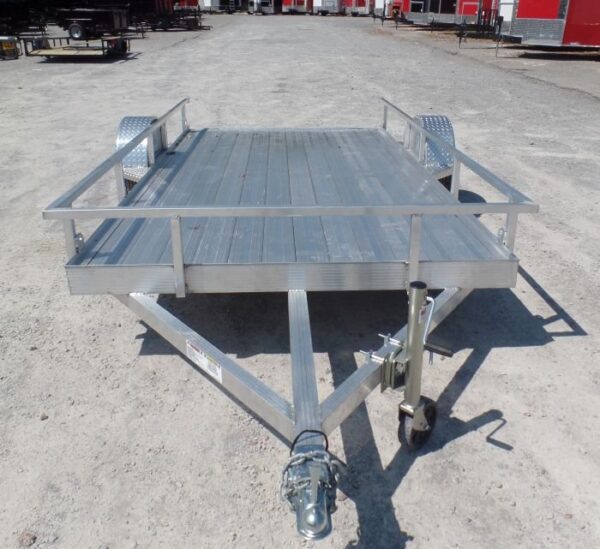 6.4'x12' All Aluminum Straight Utility Trailer 3500 lb Axle - Image 10