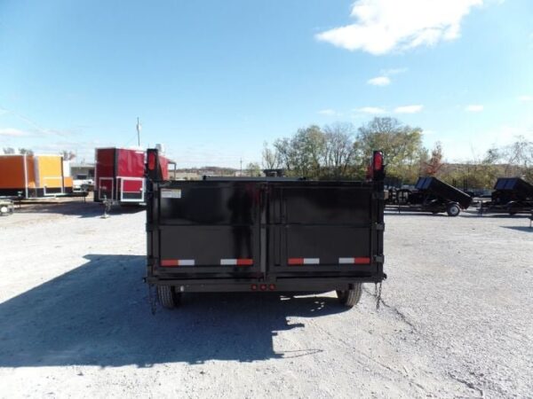 Hydraulic Dump Trailer 7x14 Landscape Equipment 3ft Sides - Image 19