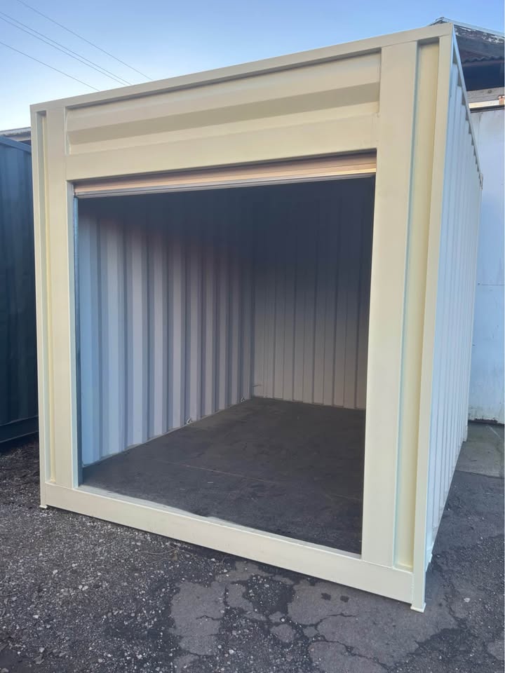 10ft Standard Height Shipping Container with Roller Door – Compact, Secure & Easy-Access Storage
